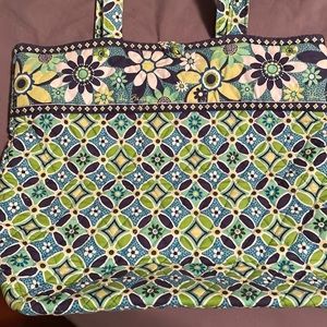Vera Bradley quilted tote bag